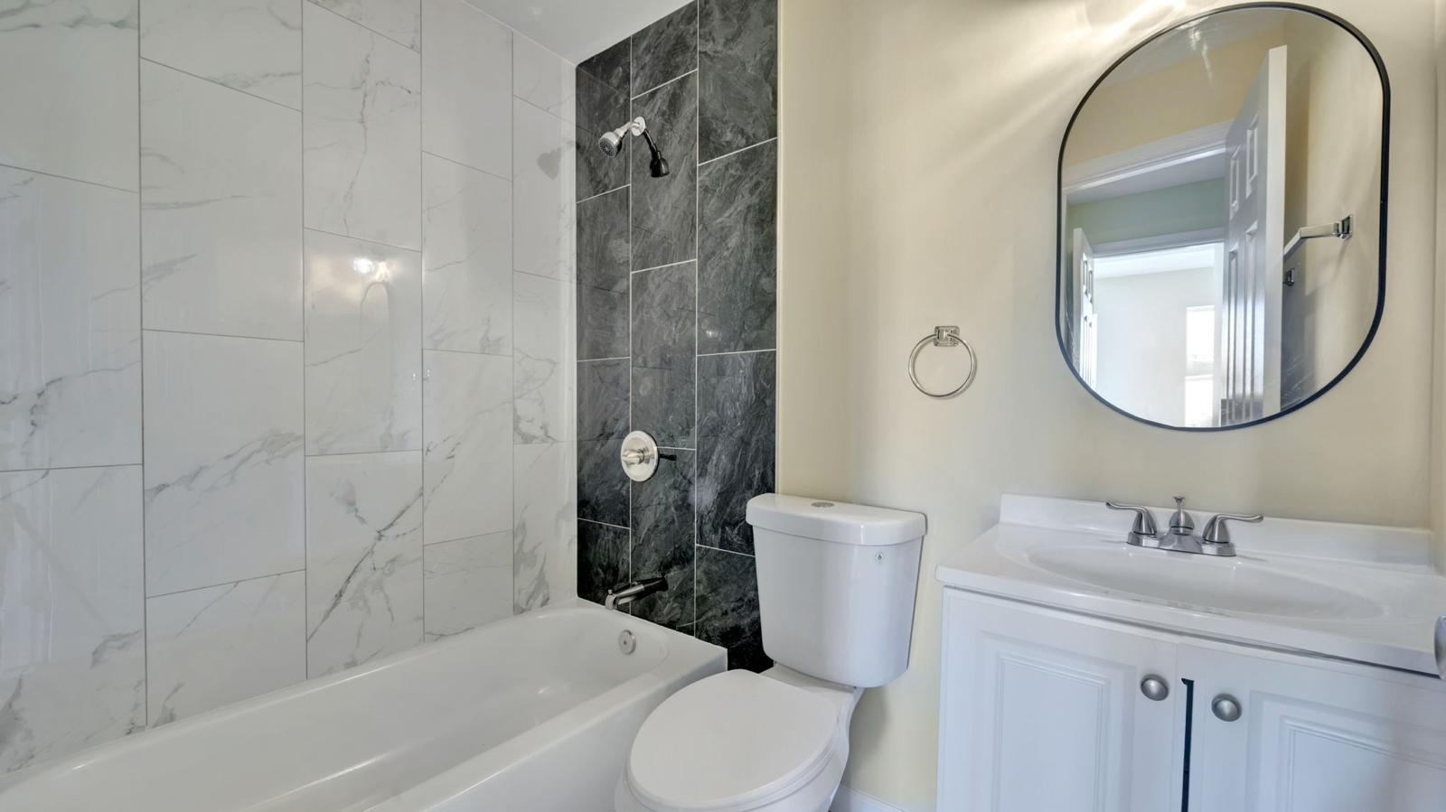 Bathroom after