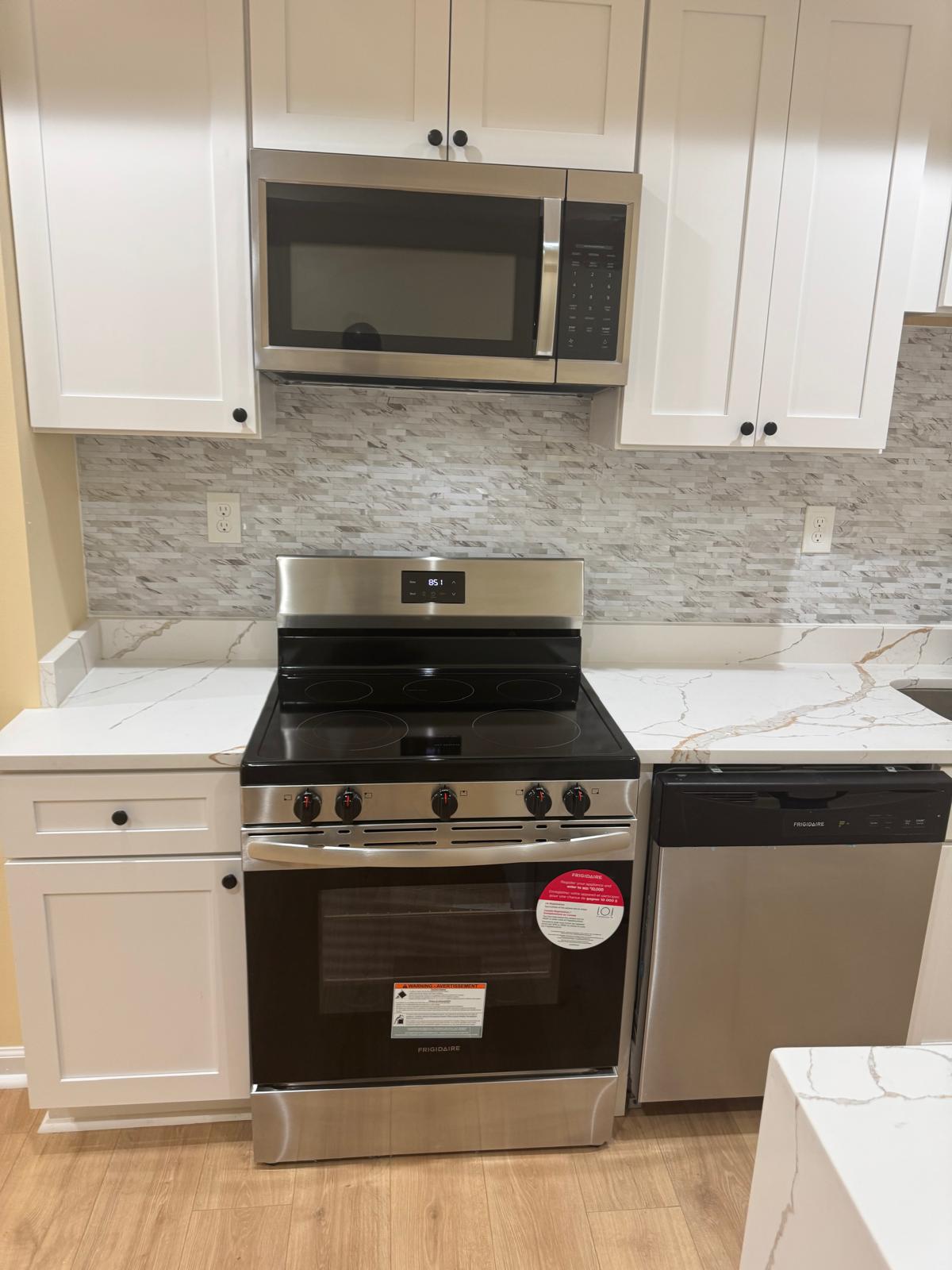 Kitchen after